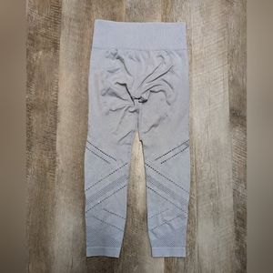 Betsey Johnson Gray Leggings Cut Out Detail